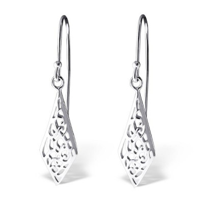 Silver Sharp Earrings