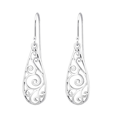 Silver Filigree Earrings