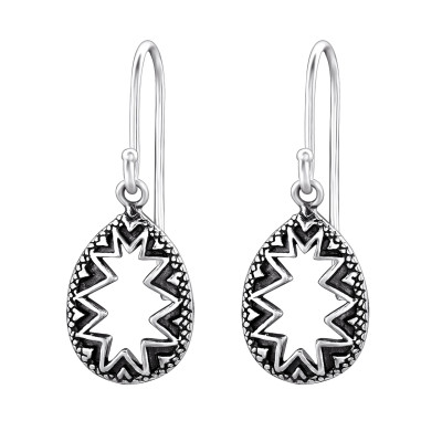 Silver Tearrop Earrings