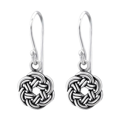 Silver Celtic Earrings