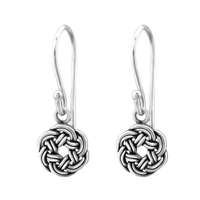 Silver Celtic Earrings