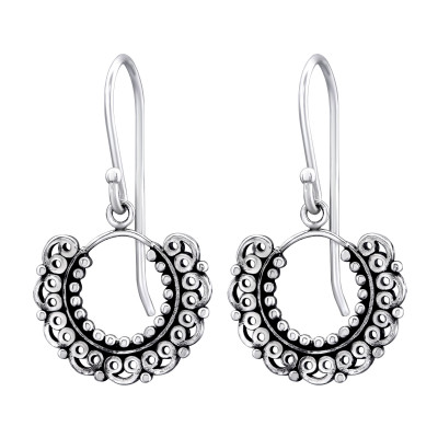 Silver Bali Earrings