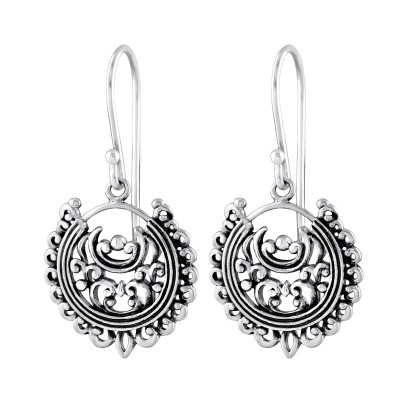 Silver Bali Earrings