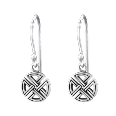 Silver Celtic Earrings