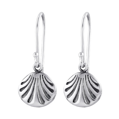 Silver Shell Earrings