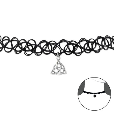 Celtic Sterling Silver Choker