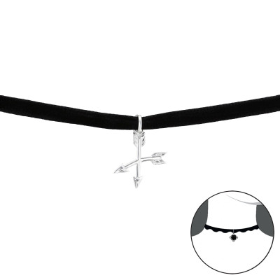 Silver Arrow Choker