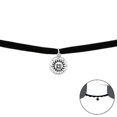 Silver Sun Choker