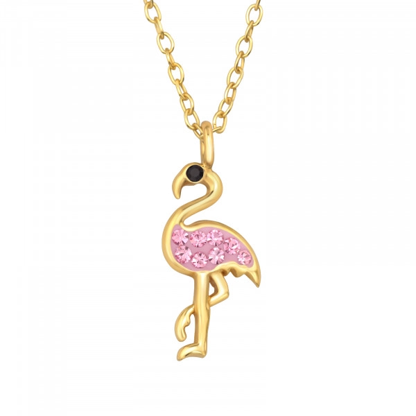 ANNOUSHKA Florida Flamingo 18-Karat Gold, Sapphire and Diamond Pendant  Necklace for Men | MR PORTER