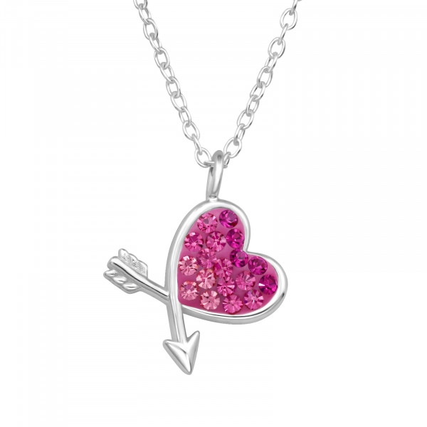 ☆ENGBROX☆ silver925 heart bridge necklace EBNL25013SV image_f7b3f6fc-05ad-4bd7-b3d5-