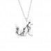 Silver Constellation Necklace with Cubic Zirconia