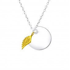 Wing Sterling Silver Necklace