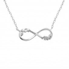 Infinity Sterling Silver Necklace