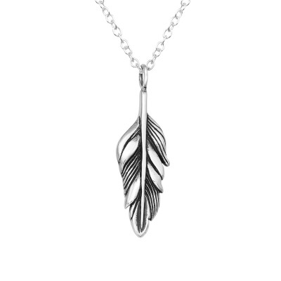 Silver Leaf Necklace