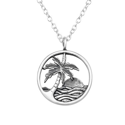 Silver Sea Necklace