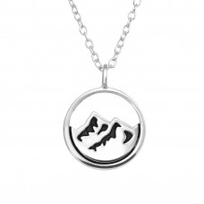 Silver Mountain Necklace