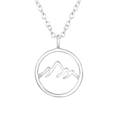 Silver Mountain Necklace