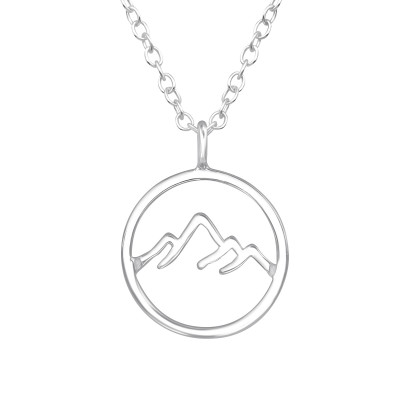 Silver Mountain Necklace