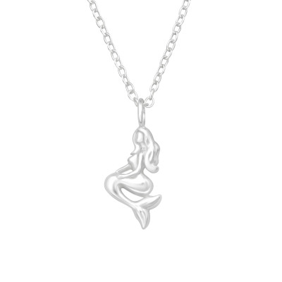 Silver Mermaid Necklace