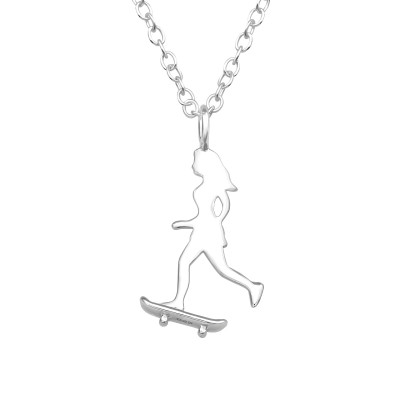 Silver Surfer Necklace