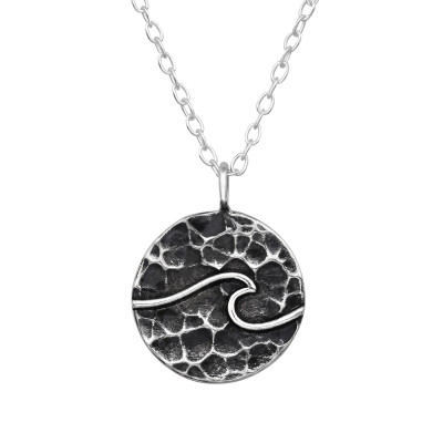 Wave Sterling Silver Necklace