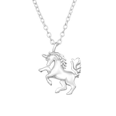 Silver Unicorn Necklace