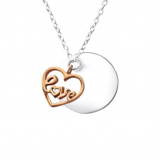 Heart Sterling Silver Necklace