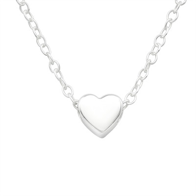 Silver Heart Necklace