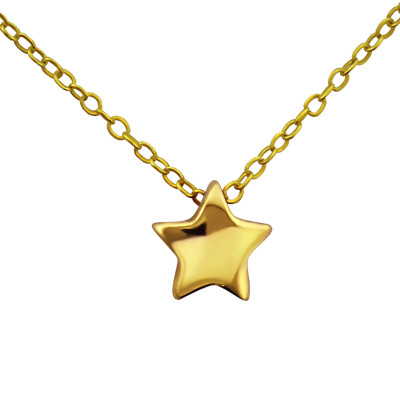 Silver Star Necklace