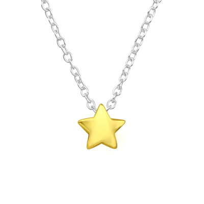 Silver Star Necklace