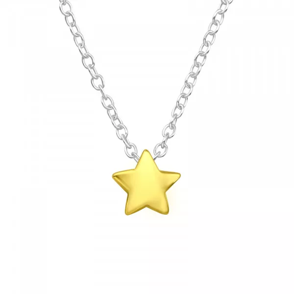 Silver Star Necklace