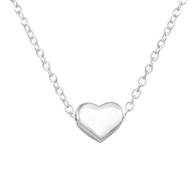 Silver Heart Necklace