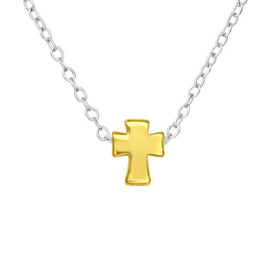 Silver Cross Necklace