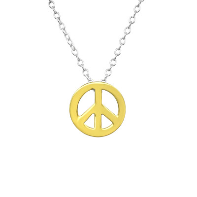 Silver Peace Necklace