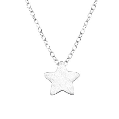 Silver Star Necklace