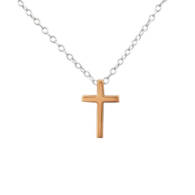 Cross Sterling Silver Necklace