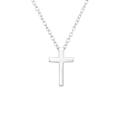 Silver Cross Necklace