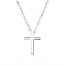 Silver Cross Necklace