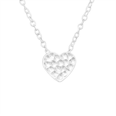 Heart Sterling Silver Necklace