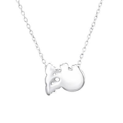 Silver Koala Necklace