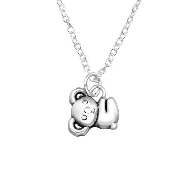 Silver Koala Necklace