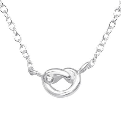 Silver Knot Necklace