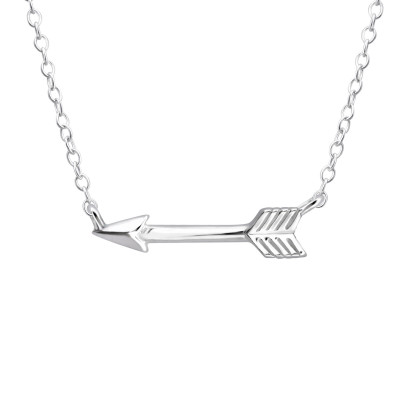 Silver Arrow Necklace