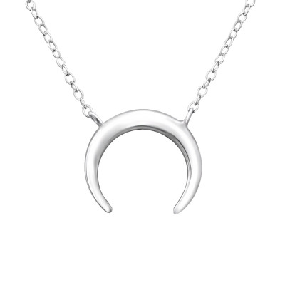 Silver Moon Necklace