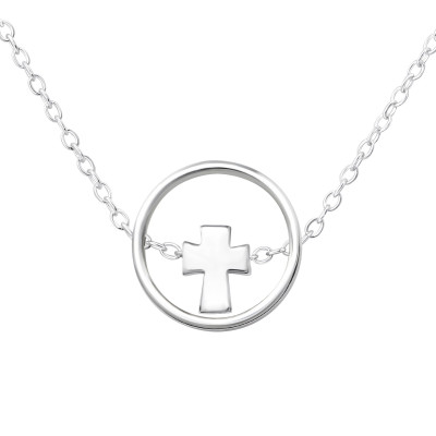 Silver Cross Necklace