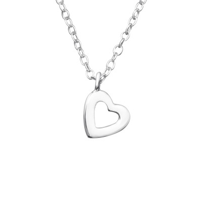 Silver Heart Necklace