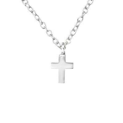 Silver Cross Necklace