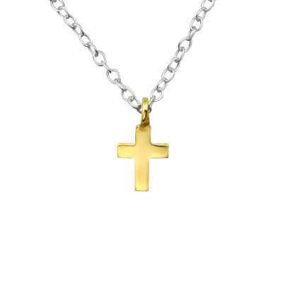 Silver Cross Necklace