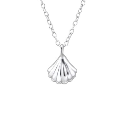 Silver Shell Necklace