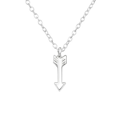 Silver Arrow Necklace